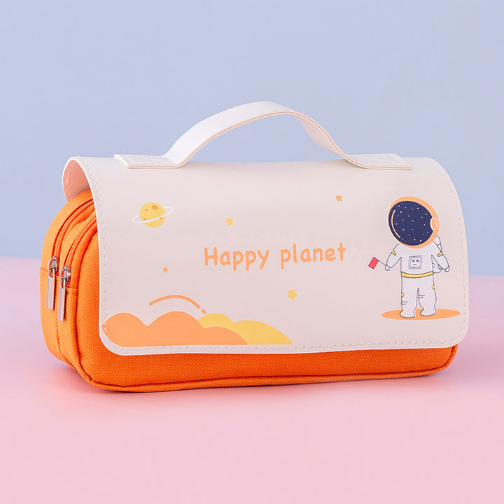 Stylische Astronauten-Themen Federmäppchen Karnz
