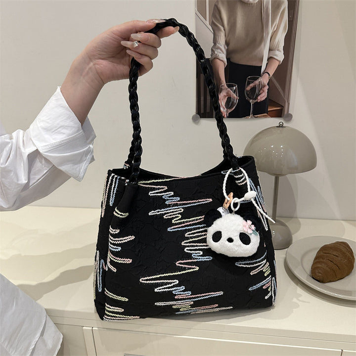 Gepolsterte dekorative Schultertasche Karnz