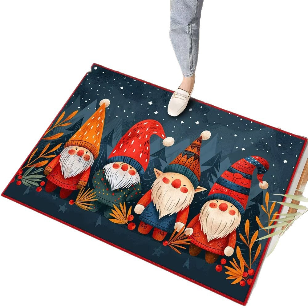 Weihnachtliche dekorative Fußmatte Karnz