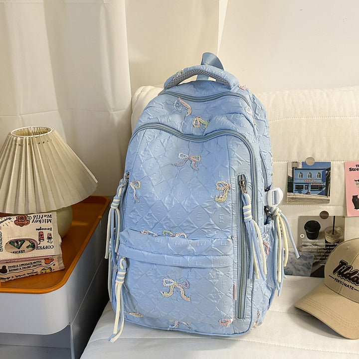 Bestickter Stepp-Rucksack Karnz
