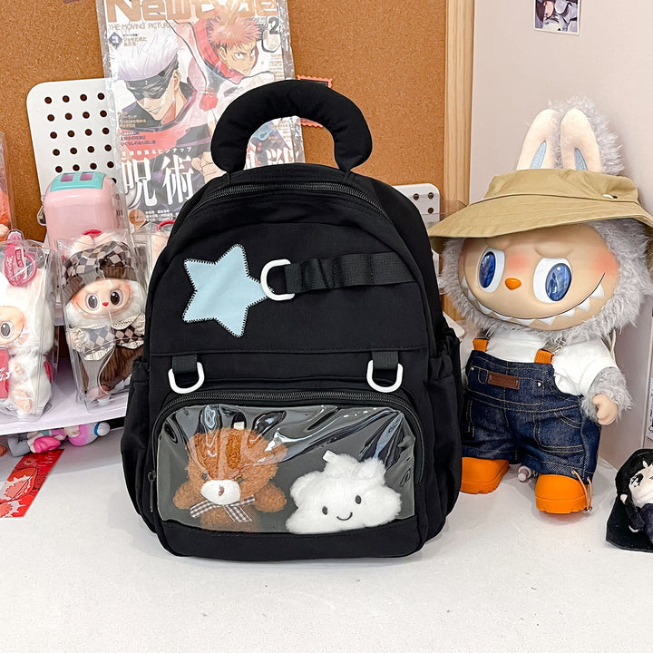 Süßer mit Sternen verzierten Mini-Rucksack Karnz