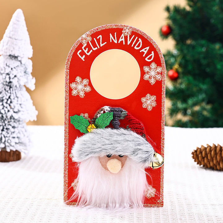 Dekorative Weihnachtsdeko Türschild Karnz