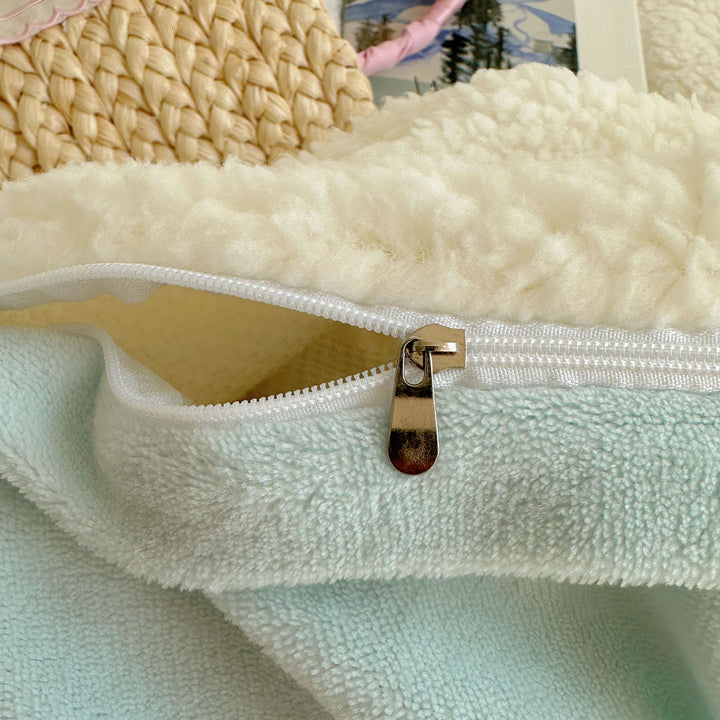 Plüsch Sherpa Wurfdecke