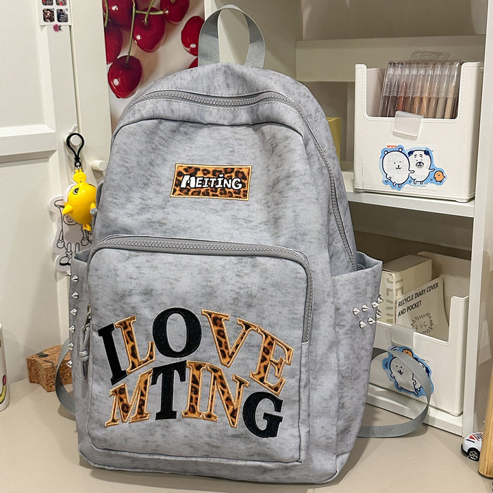 Stilvoller Trendiger Lässiger Rucksack Karnz