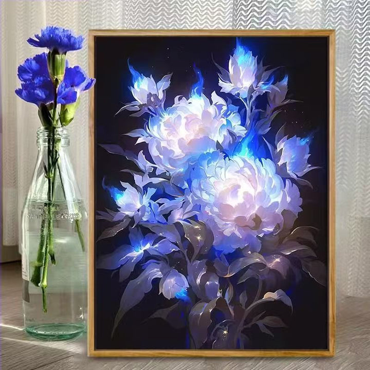Florale Fantasie Illustrationskunstdruck Karnz