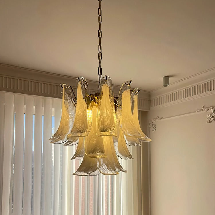 Künstlerische Glas Pendelleuchte