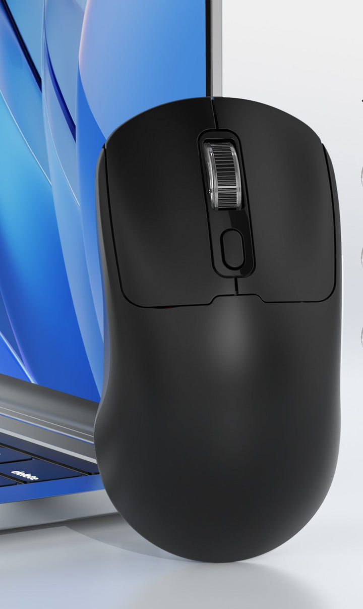 Drahtlose Dual-Mode Wiederaufladbare Ergonomische Maus Karnz