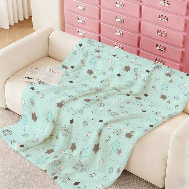 Sternenmuster Weiches Plüsch Blanket