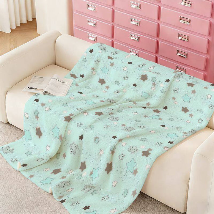 Sternenmuster Weiches Plüsch Blanket