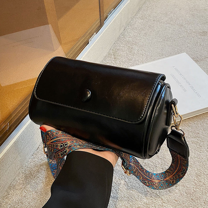 Retro Leder Crossbody Tasche Karnz