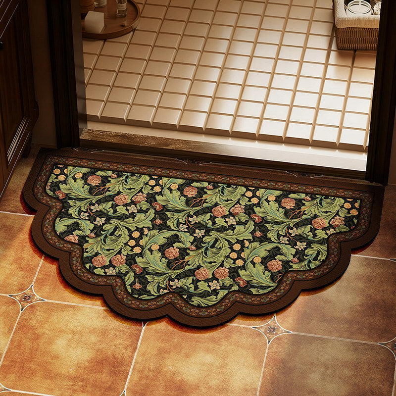 Eleganter floraler Teppich