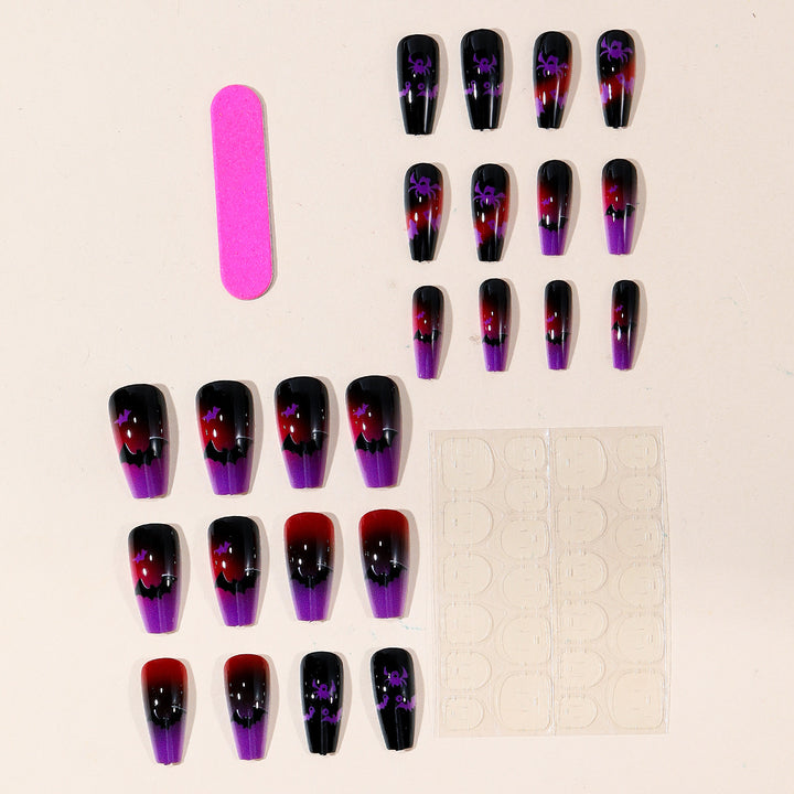 Halloween-Themen 3D Gothik Nagelkunst Set Karnz