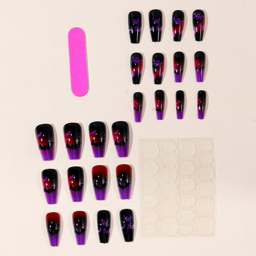 Halloween-Themen 3D Gothik Nagelkunst Set Karnz