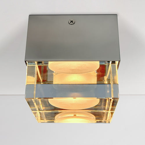 Quadratische LED-Deckenleuchte