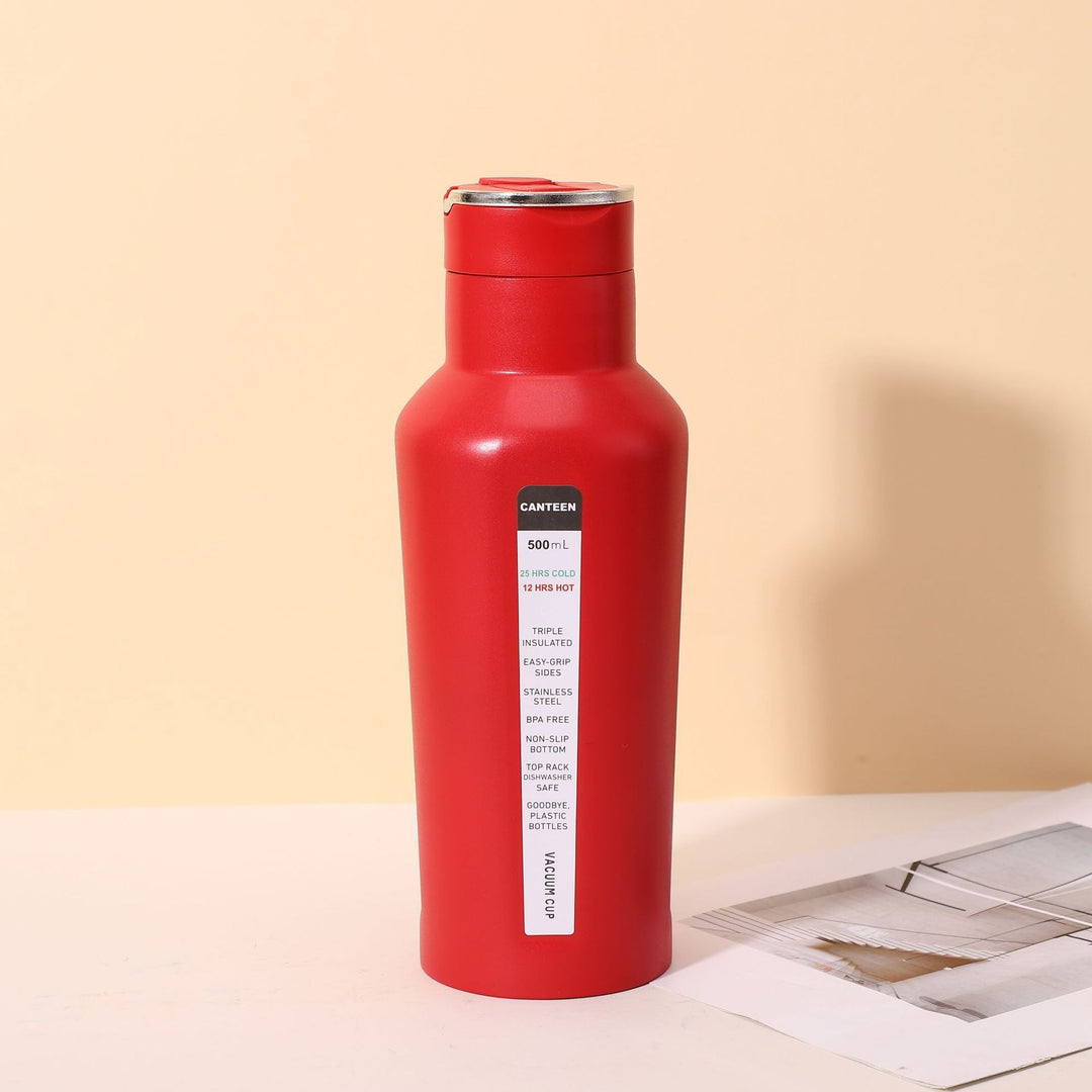 Damen Edelstahl Trinkflasche Karnz