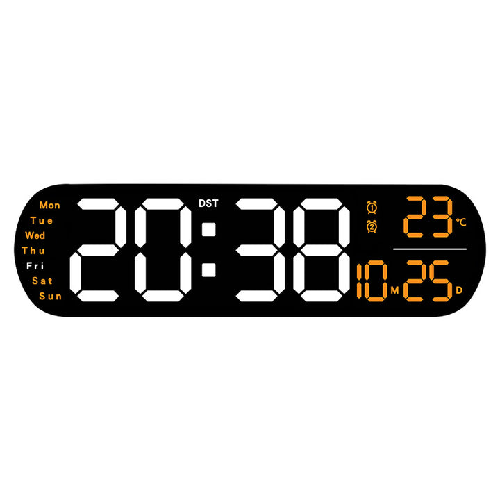 Digitaler LED-Wecker mit großem Display und Temperaturanzeige Karnz