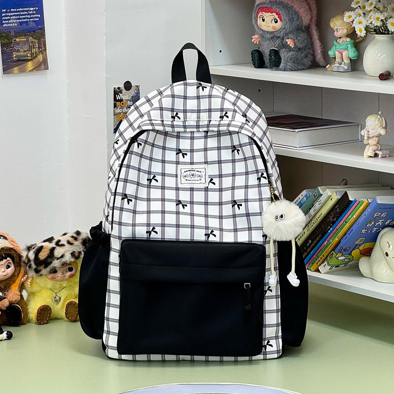 Stylische Gepunktete Muster Rucksack