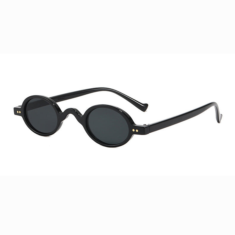 Damen runde Sonnenbrille im Retro-Stil Karnz