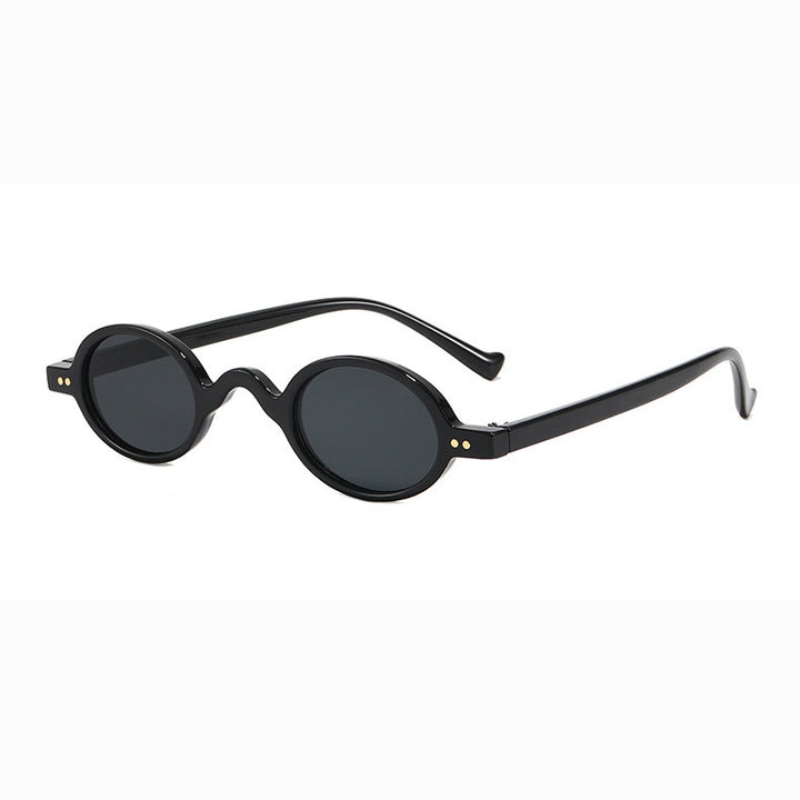 Damen runde Sonnenbrille im Retro-Stil Karnz