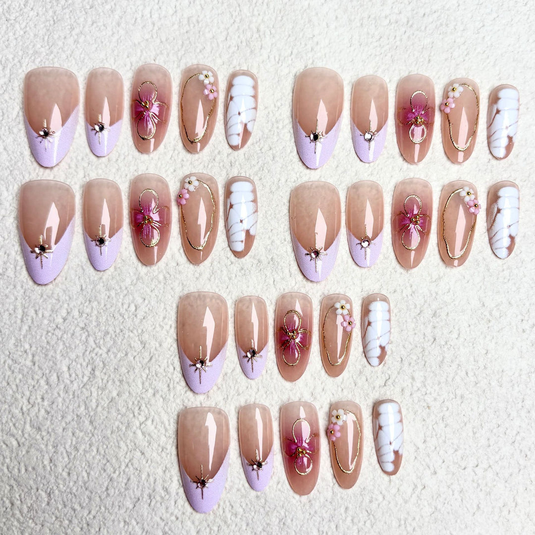Dekoratives Press-On-Nagelkunst-Set 1790746066