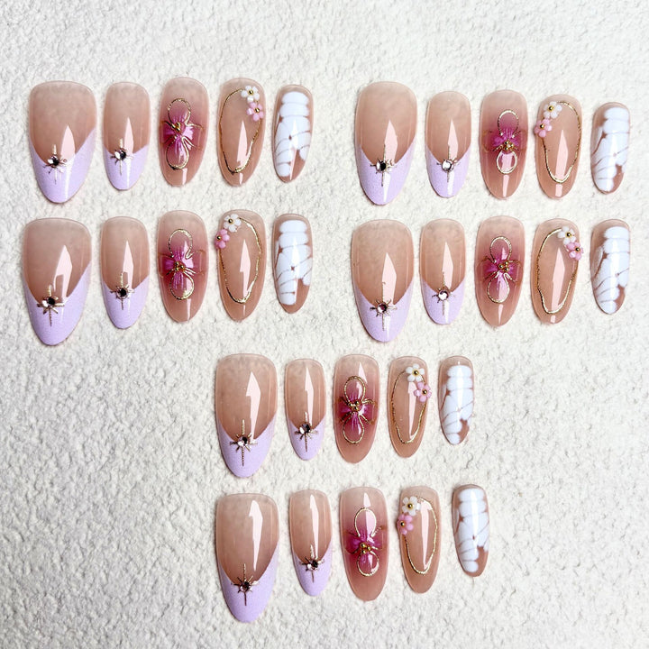 Dekoratives Press-On-Nagelkunst-Set 1790746066