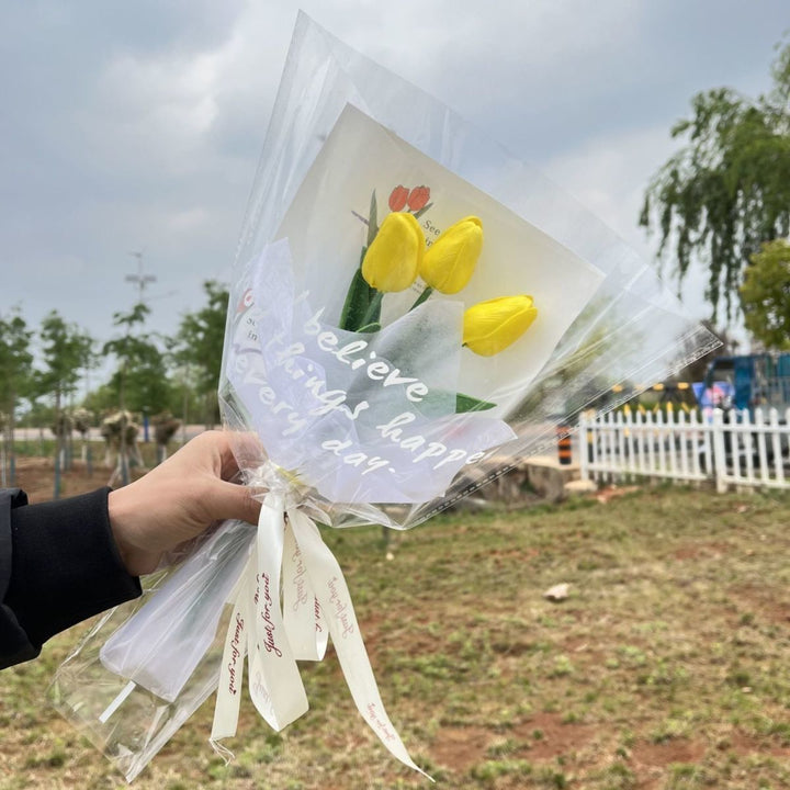 Dekoratives künstliches Tulpenbouquet