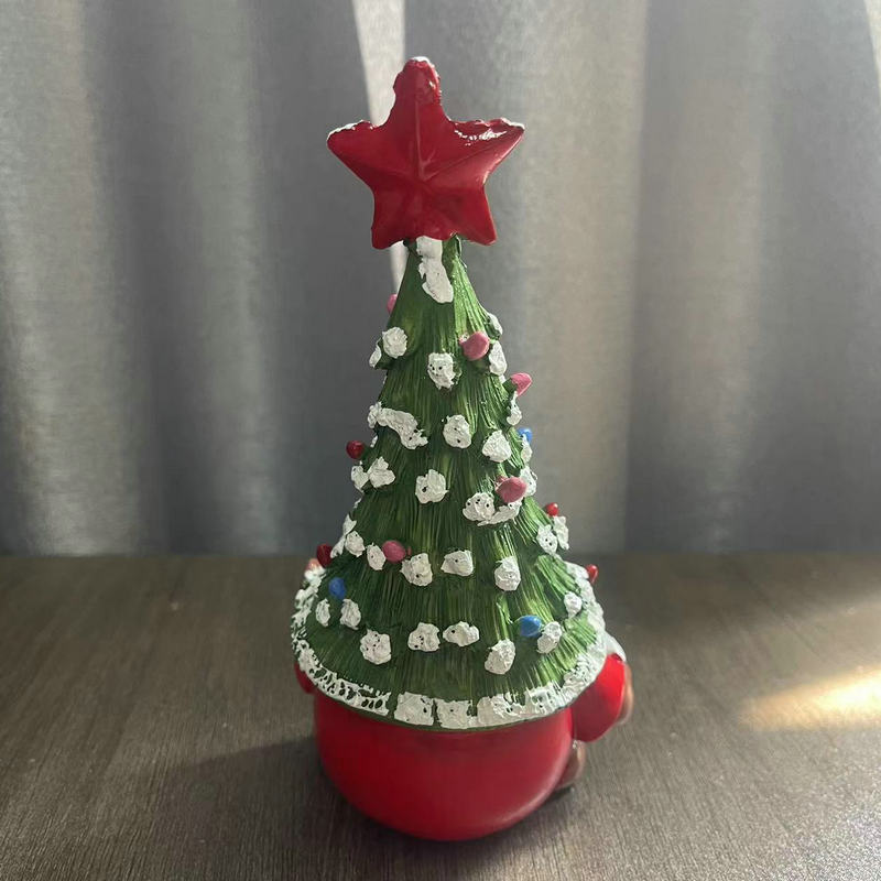 Dekorative Weihnachtsmann Statue Karnz