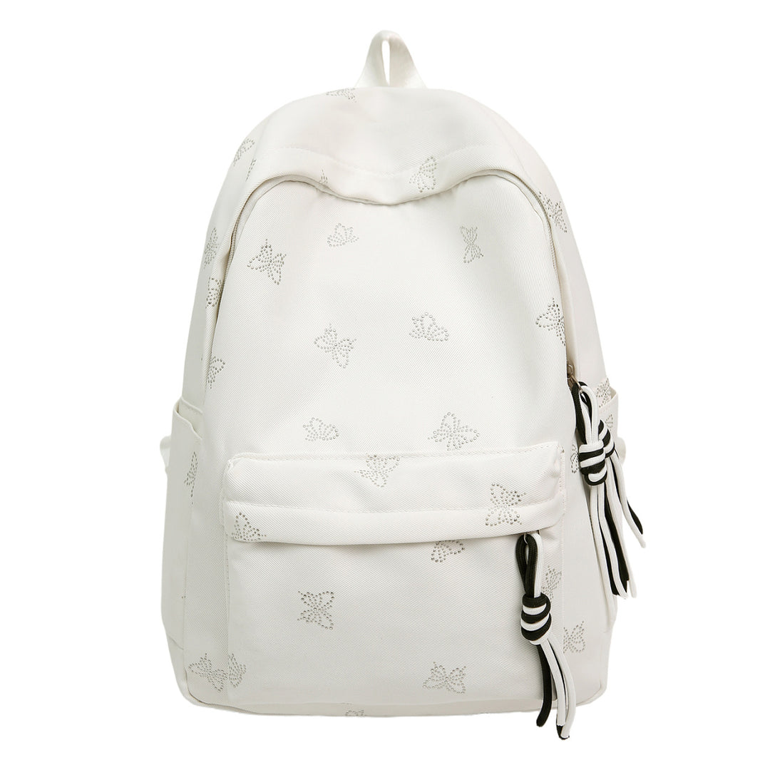 Schmetterlings-Emblem dekorierter Rucksack Karnz