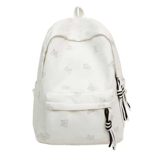 Schmetterlings-Emblem dekorierter Rucksack Karnz