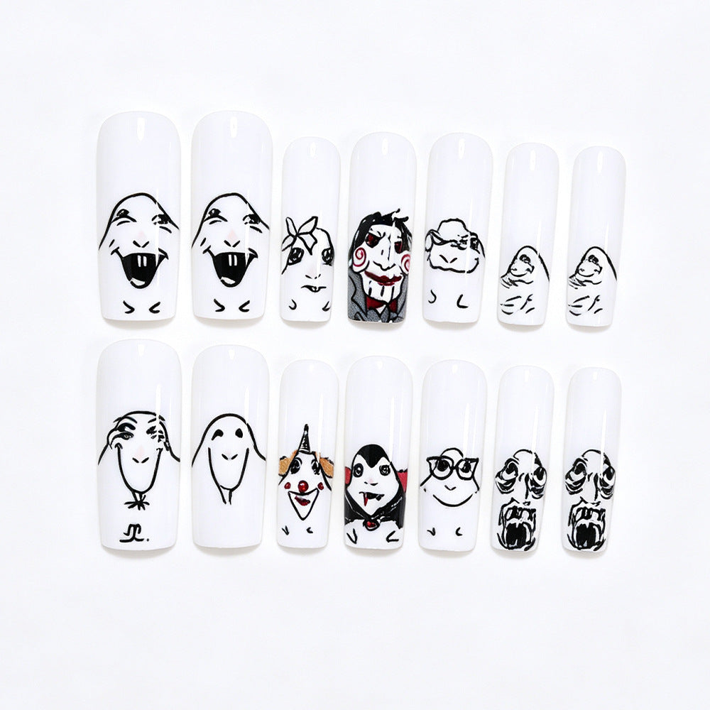 Themen Charakter Nagelkunst Aufkleber Karnz