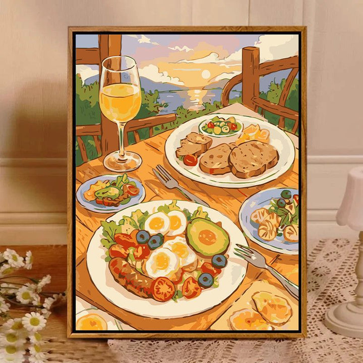 Gourmet Kulinarische Wandkunst Druck Karnz