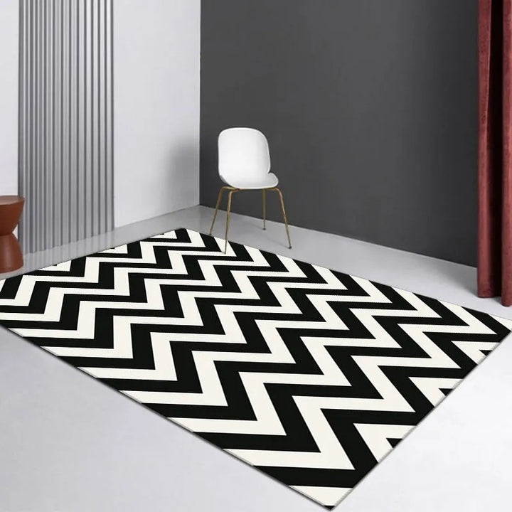 Chevron-Muster Innenbereich Teppich