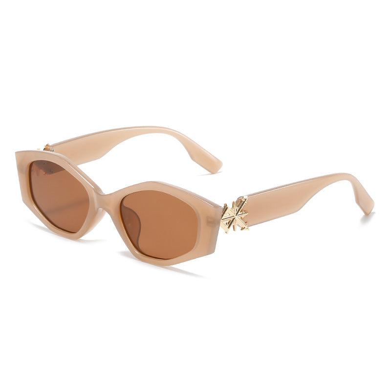 Statement Hexagonale Rahmen Sonnenbrille Karnz 1787812354