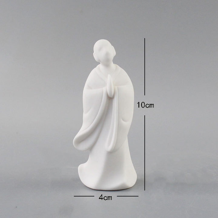 Dekorative Porzellanfigur Karnz