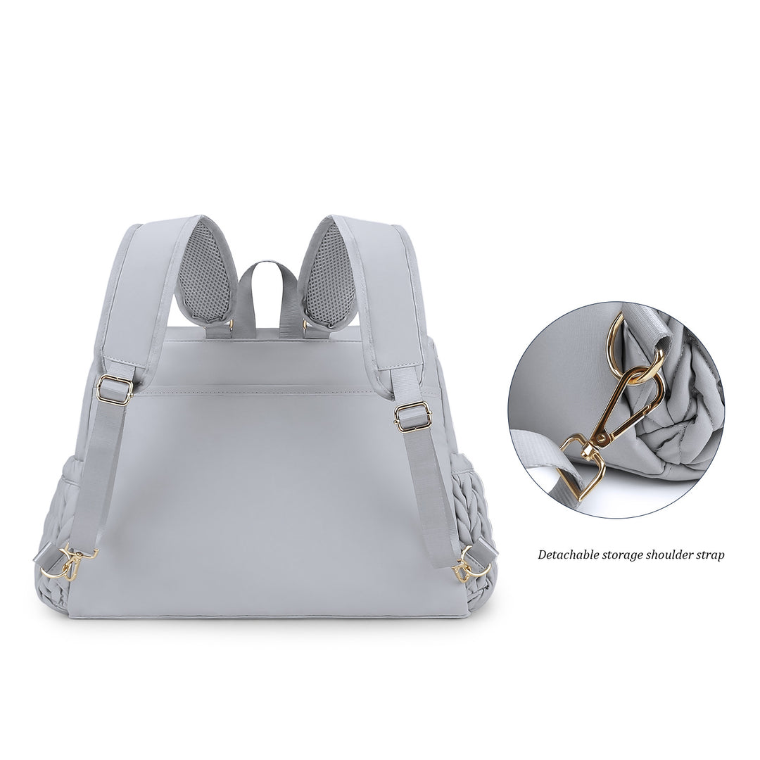 Modischer Rucksack mit Geflochtenem Design Karnz