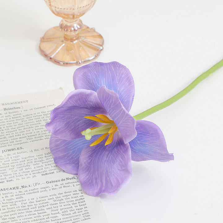 Künstlicher Orchideenblütenzweig mit detailreichen Blüten Karnz