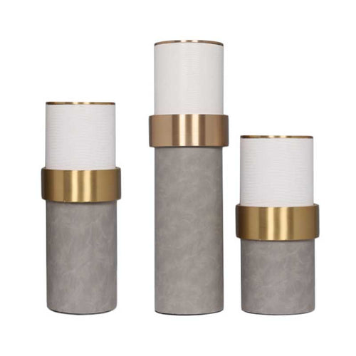 Dekorativer Kerzenhalter Set