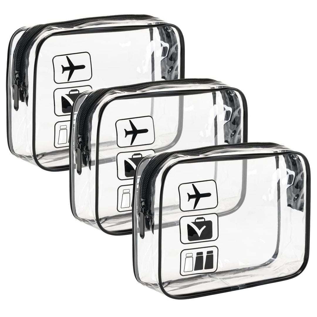 Unisex durchsichtige Reiseorganizer-Taschen Set Karnz