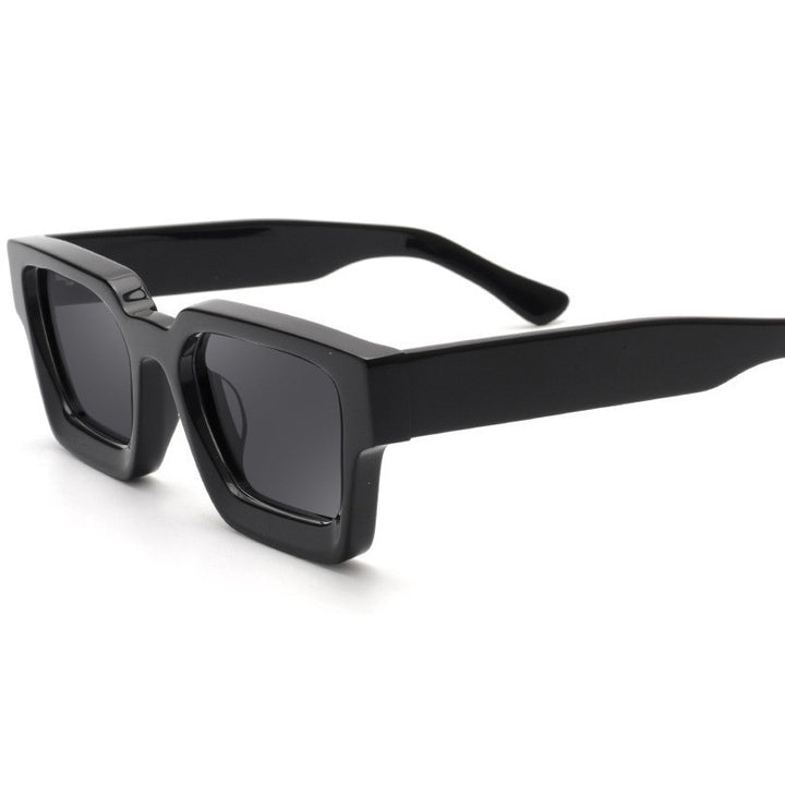 Damen Designer-Sonnenbrille mit auffälligem Rahmen und polarisierten Gläsern Karnz