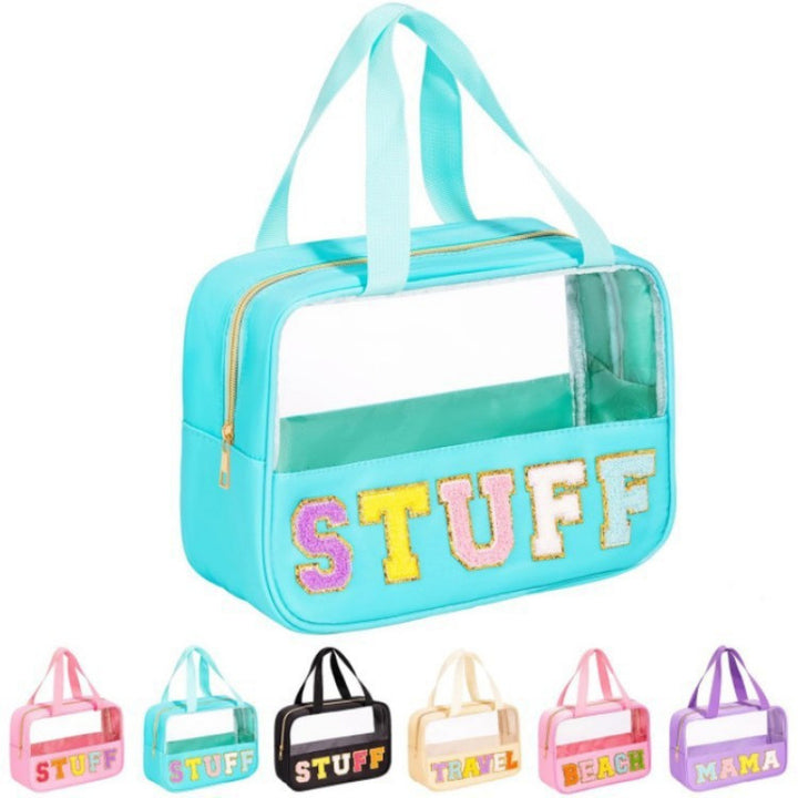 Kosmetik-Organizer Tasche mit Klarem Sichtfenster Karnz