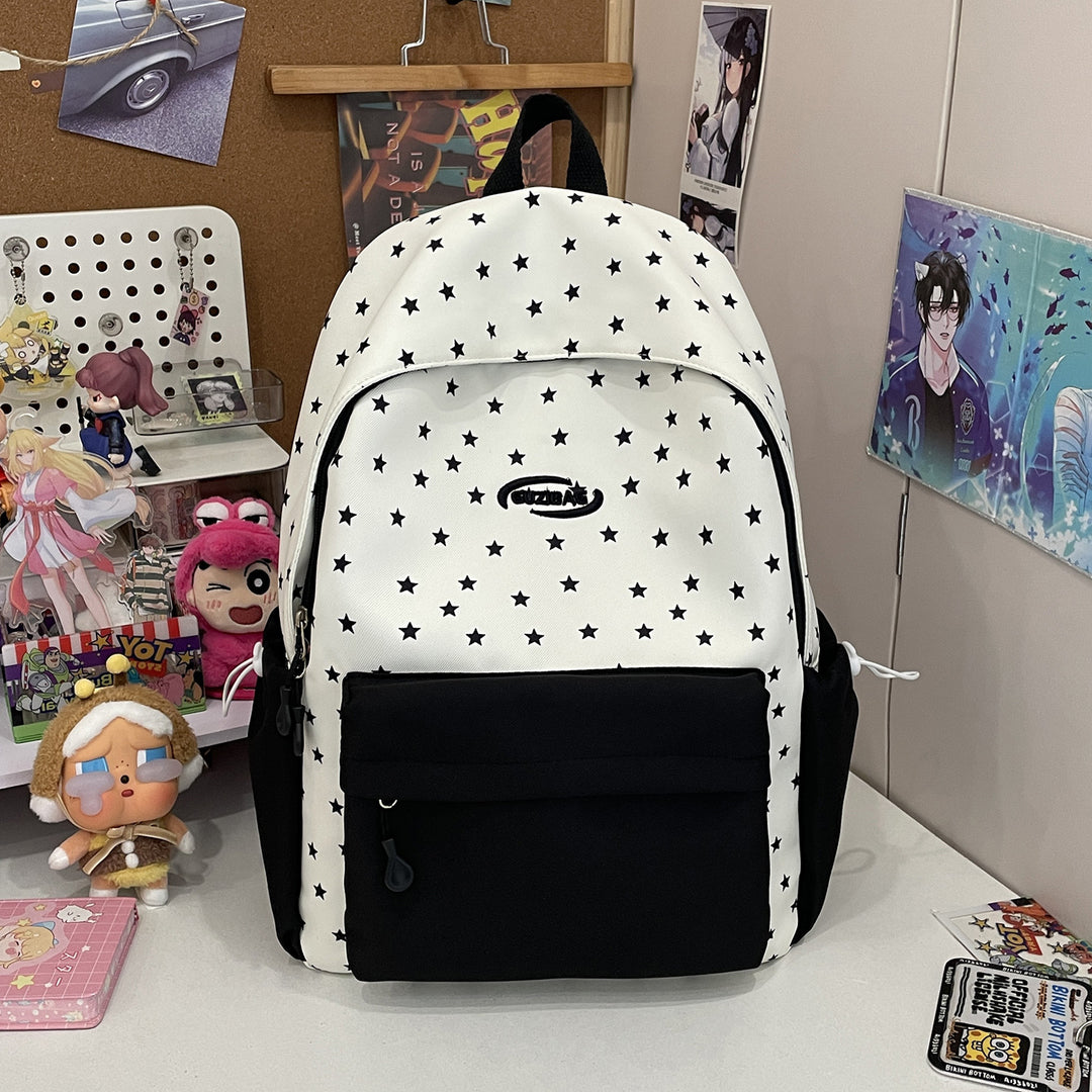 Stylische bedruckte Rucksack mit lustigen Charakterakzenten Karnz