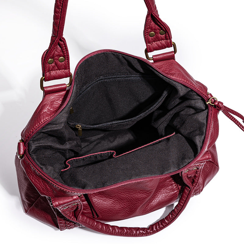 Stylische Multi-Taschen-Handtasche Karnz