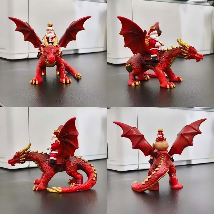 Fantastische Weihnachtsfigur im Drachen-Design Karnz