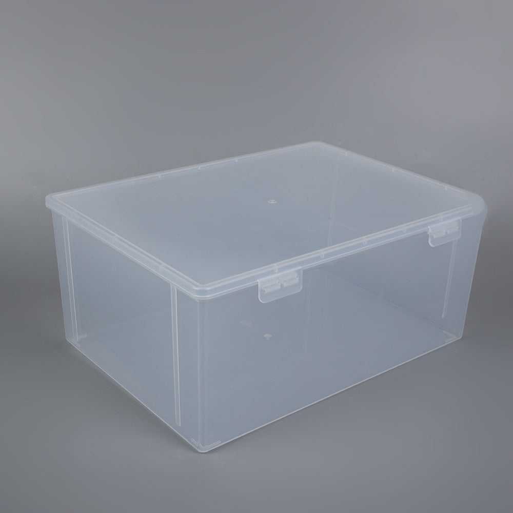 Klare Kunststoffspeicherbox Karnz