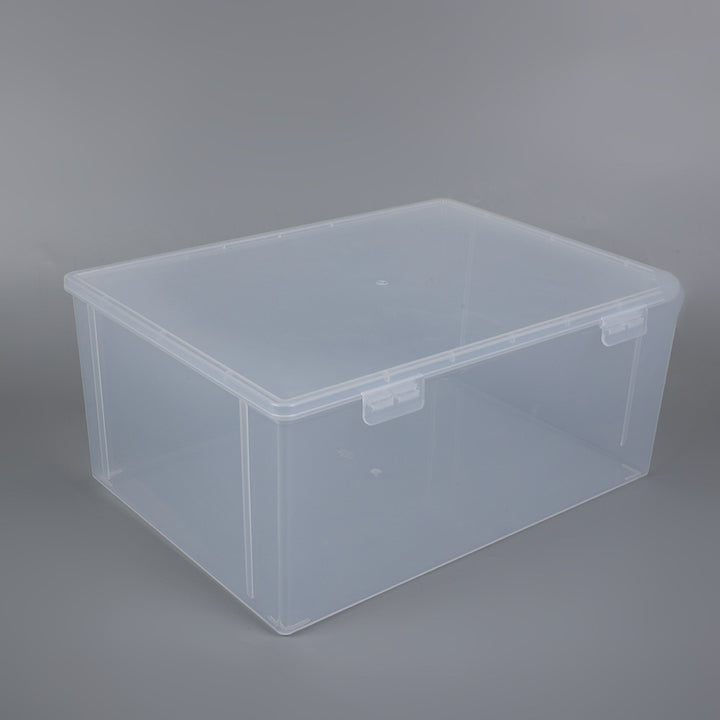 Klare Kunststoffspeicherbox Karnz