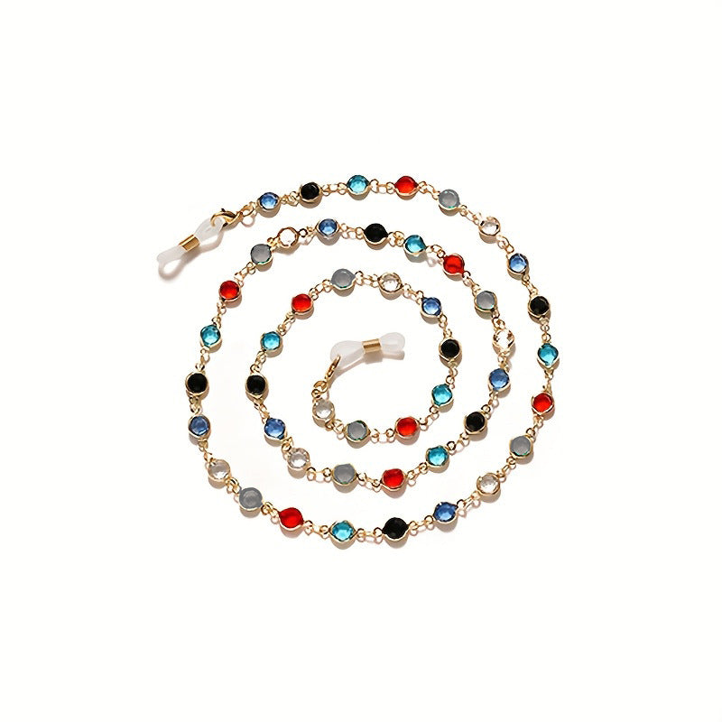 Elegante Perlbrillekette Karnz