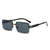Damen Designer-Sonnenbrille im modernen Rechteck-Design Karnz