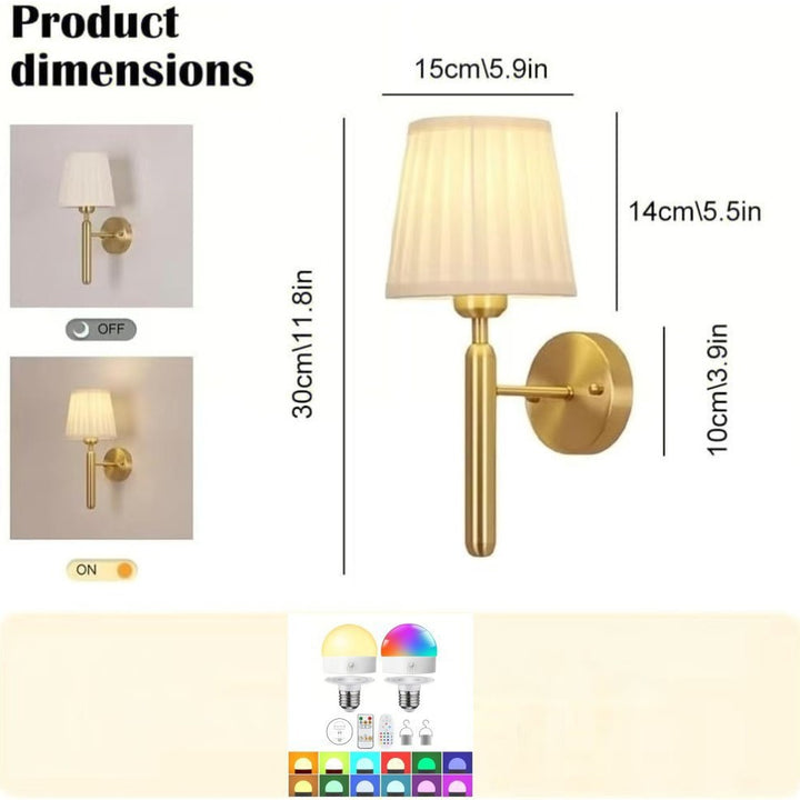 Verstellbare Wandlampe