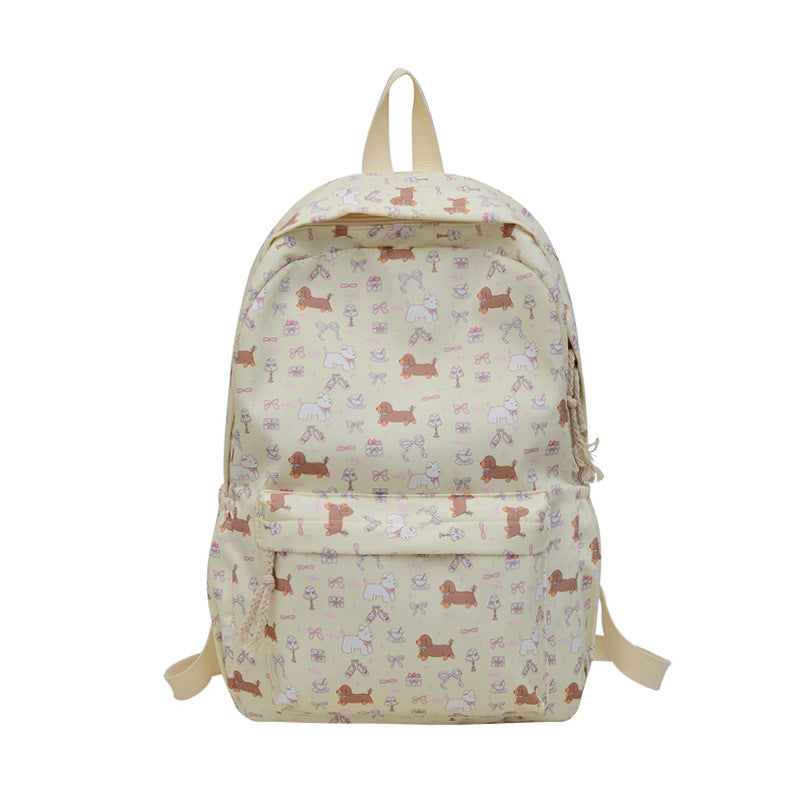 Kinderrucksack mit verspieltem Hundethema Karnz