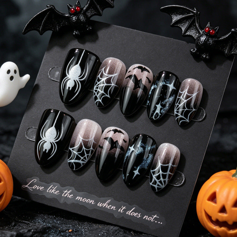 Spooky Halloween Themen Press-On Nagelset